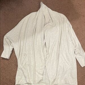 Victoria's Secret Soft Gray Open Cardigan